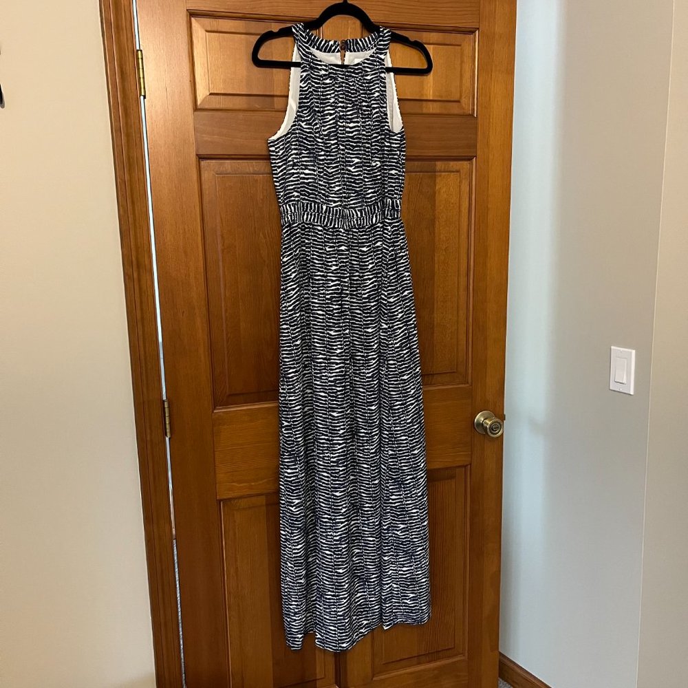 Vineyard Vines Zebra Print Maxi Dress